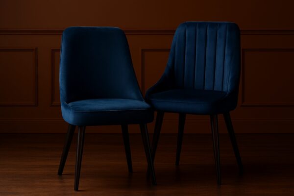 Pair Of Dido Velvet Dining Chair