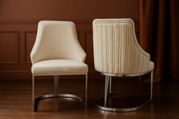 Pair Of Chelmsford Velvet Dining Chair